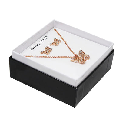 Box Set Nine West color oro rosa 10S00450