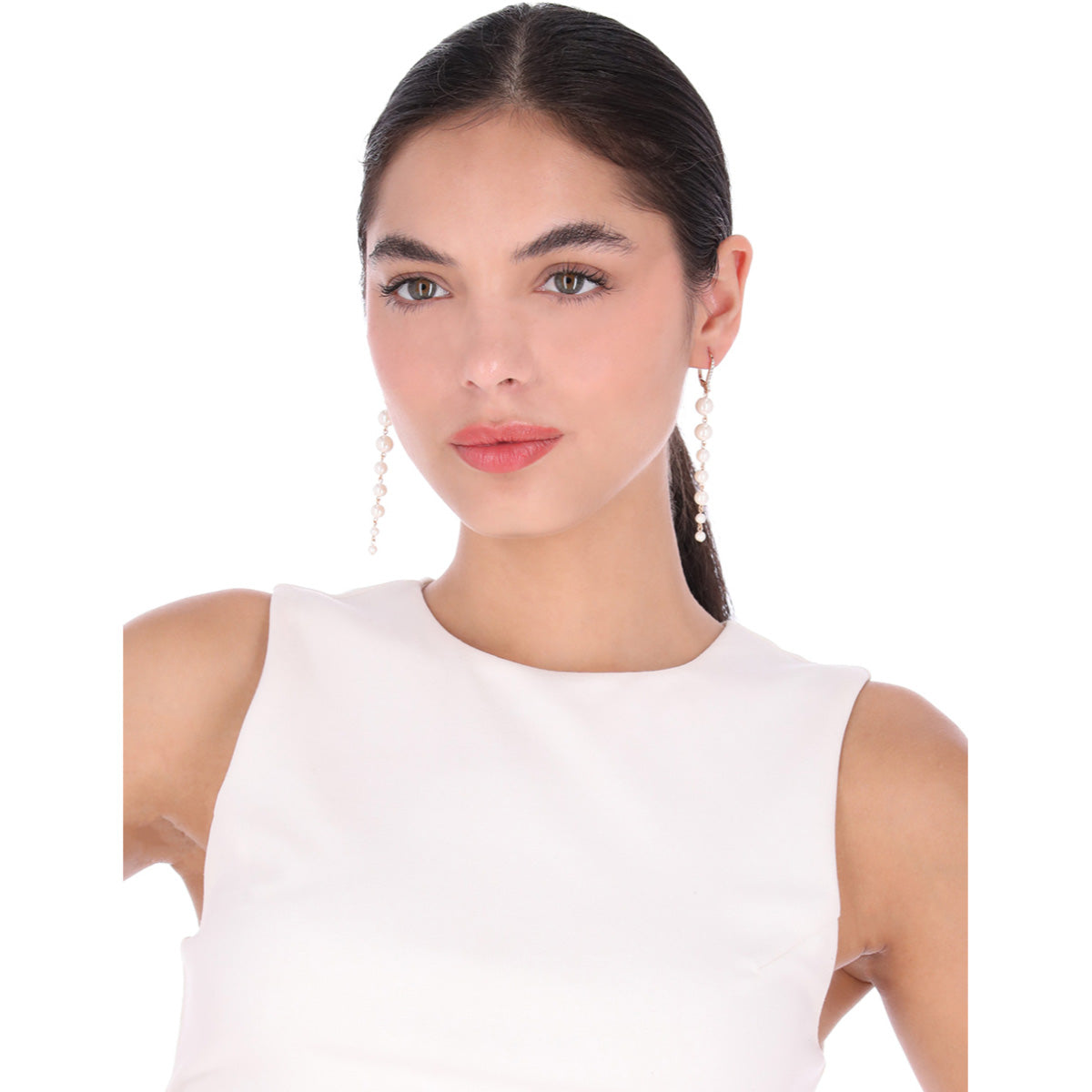 Aretes Ralph Lauren Color Plateado Lrl14G00893