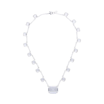 Collar Ralph Lauren Color Plateado Lrl14N00560