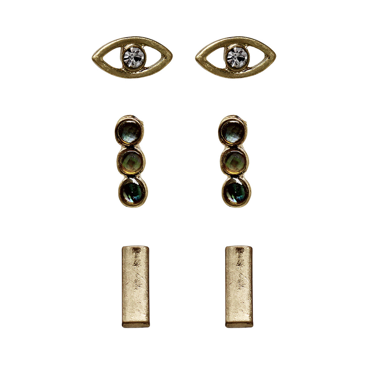 Set Aretes Lonna & Lilly Color Dorado Ll15G00070 Para Dama