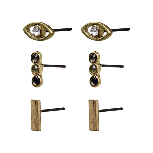 Set Aretes Lonna & Lilly Color Dorado Ll15G00070 Para Dama