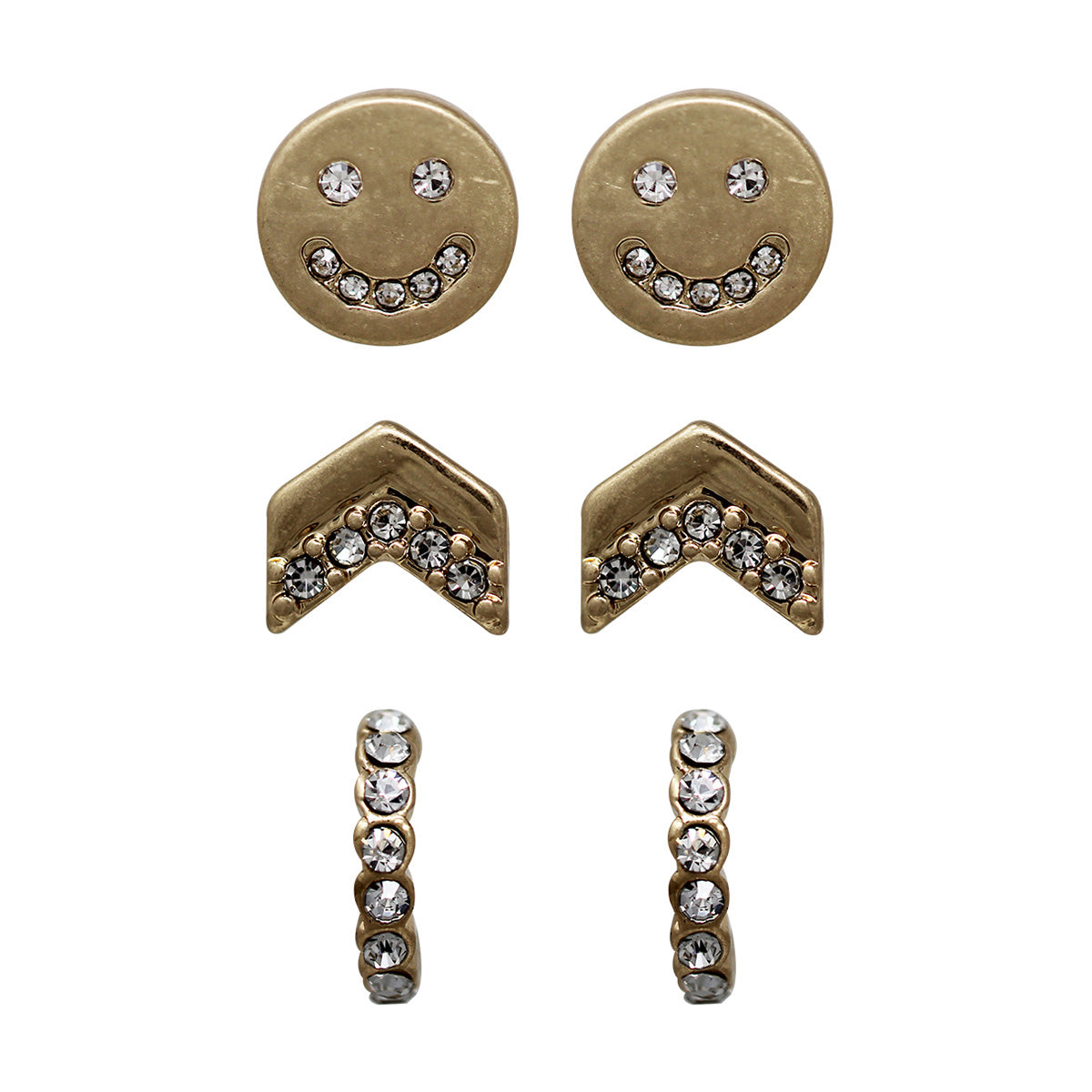 Set Aretes Lonna & Lilly Color Dorado Ll15G00144 Para Dama