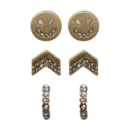 Set Aretes Lonna & Lilly Color Dorado Ll15G00144 Para Dama