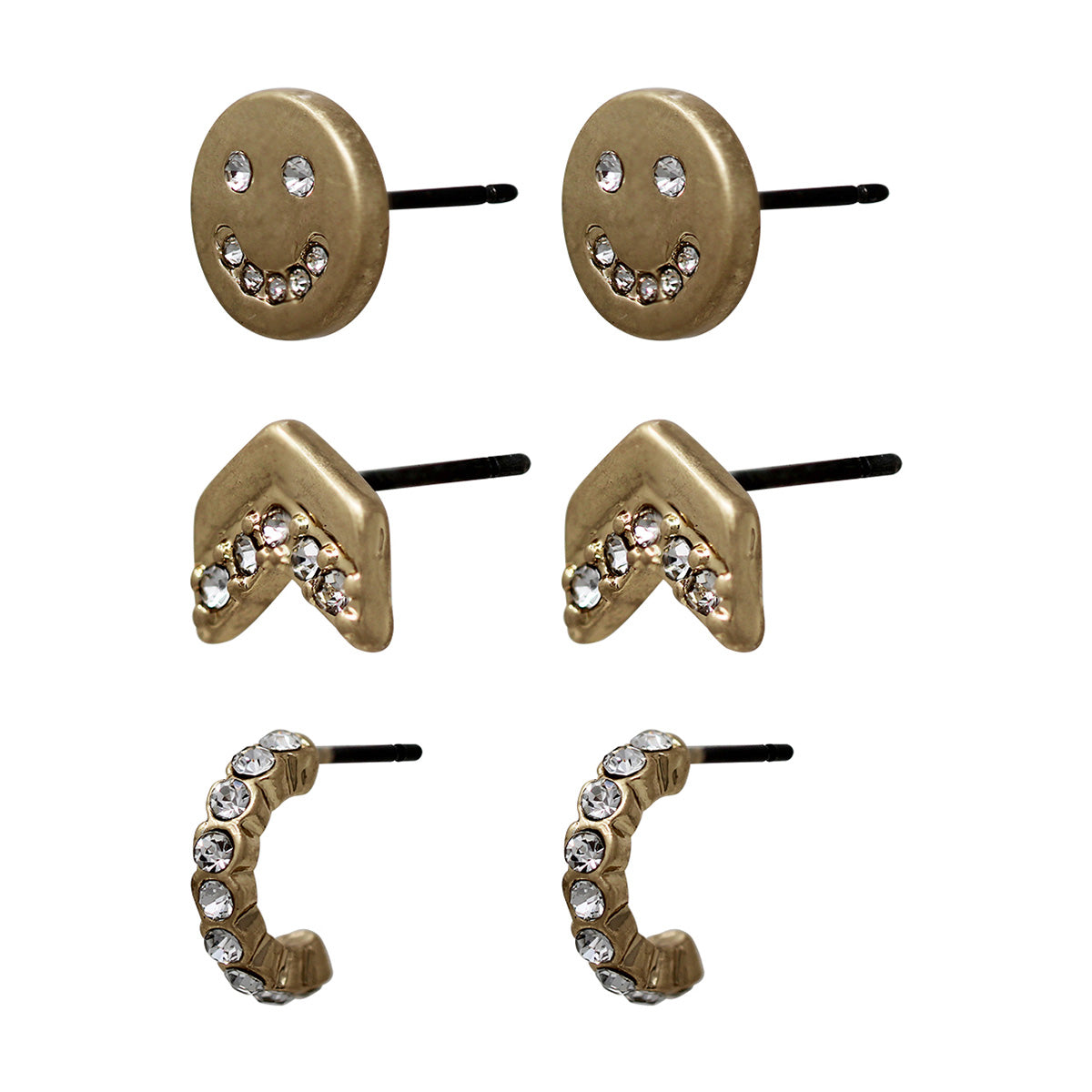 Set Aretes Lonna & Lilly Color Dorado Ll15G00144 Para Dama