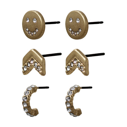 Set Aretes Lonna & Lilly Color Dorado Ll15G00144 Para Dama