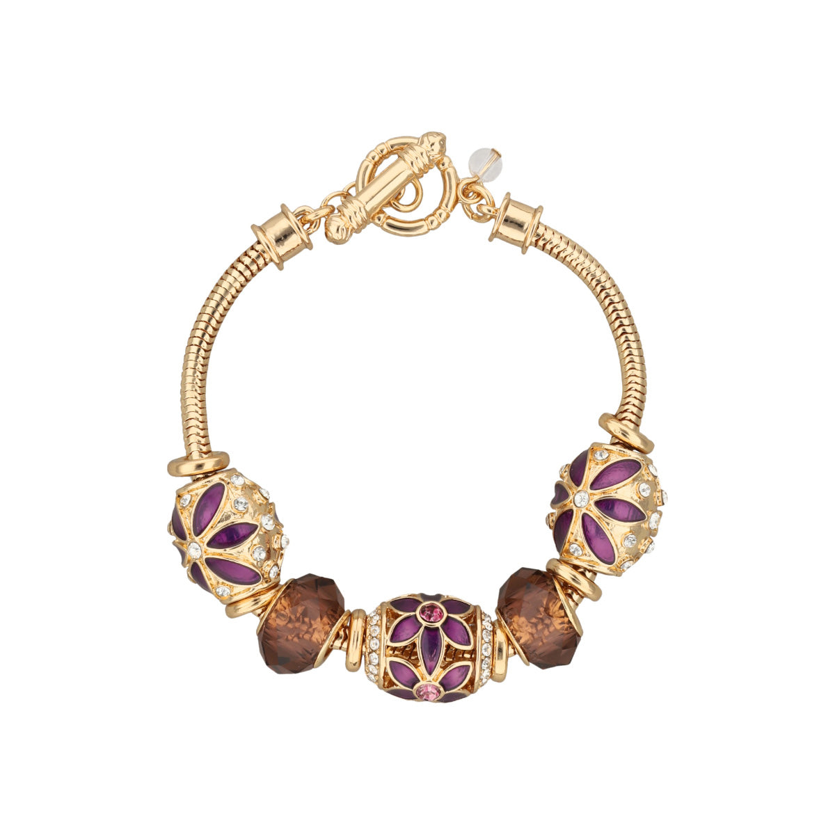 Pulsera Napier Color Dorado 17B01722 Para Dama