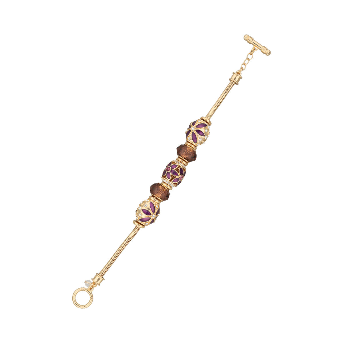 Pulsera Napier Color Dorado 17B01722 Para Dama