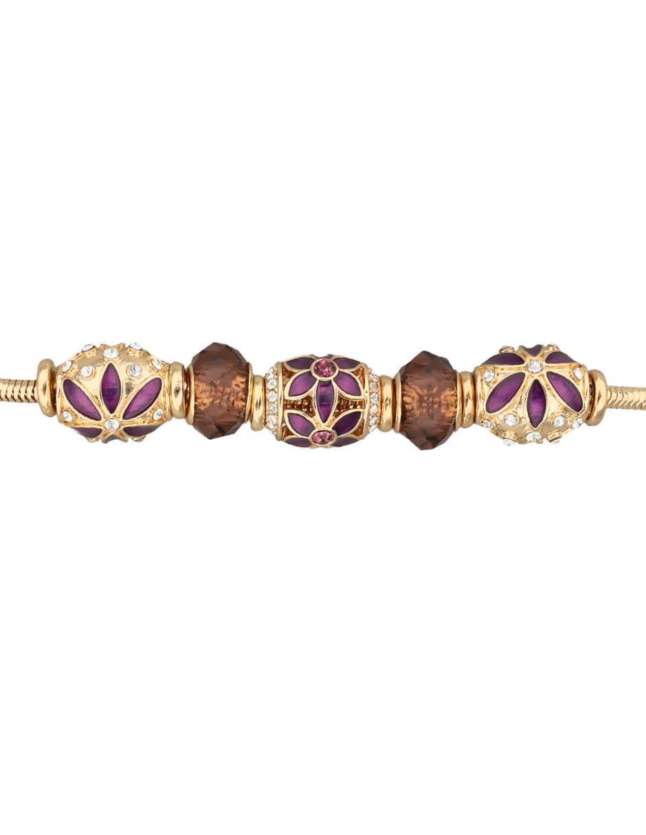 Pulsera Napier Color Dorado 17B01722 Para Dama