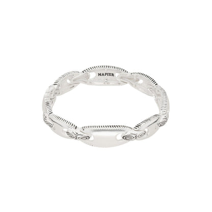 Pulsera Napier Color Plateado 17B01849 Para Dama