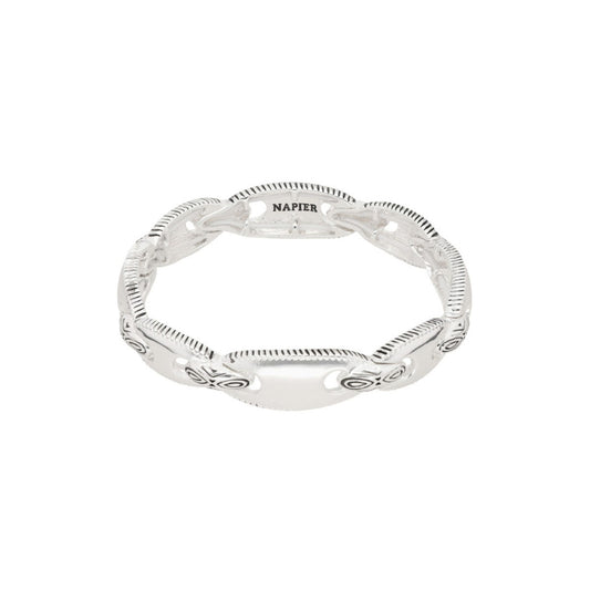 Pulsera Napier Color Plateado 17B01849 Para Dama