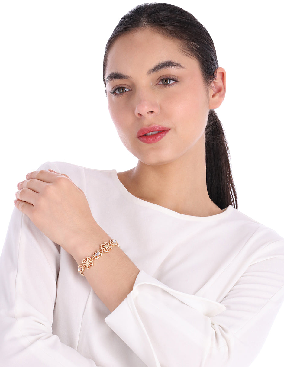 Pulsera Napier Color Dorado 17B01901 Para Dama