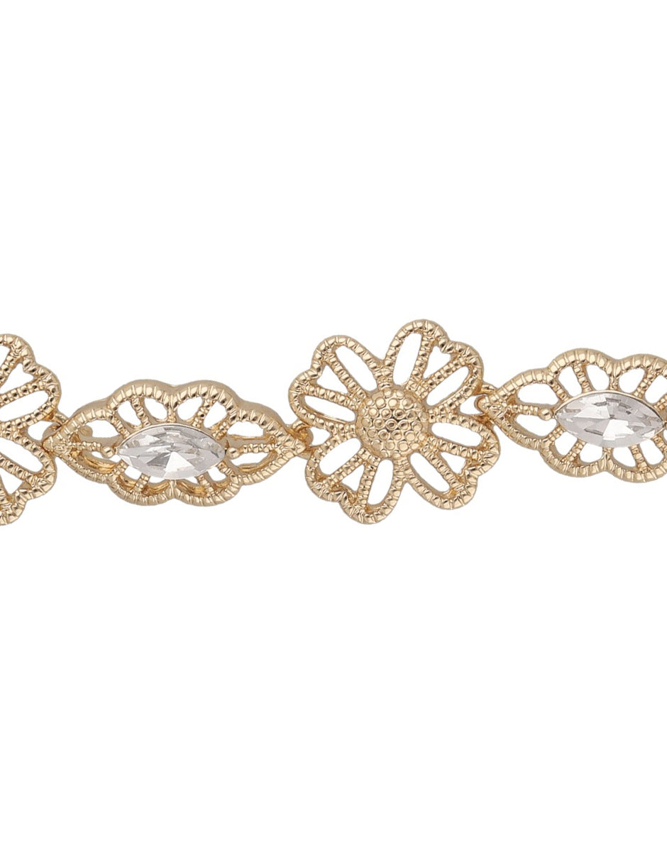 Pulsera Napier Color Dorado 17B01901 Para Dama