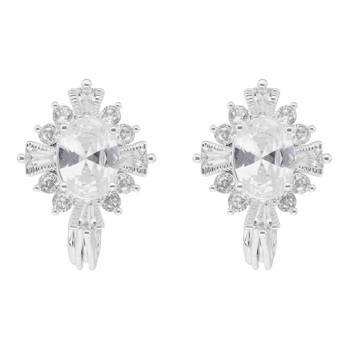 Aretes Napier Color Plateado 17C00578 Para Dama
