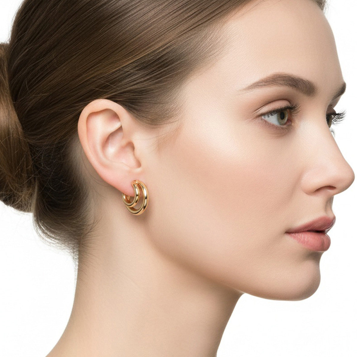 Aretes Napier Color Dorado 17C00618 Para Dama