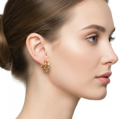 Aretes Napier Color Dorado 17C00618 Para Dama
