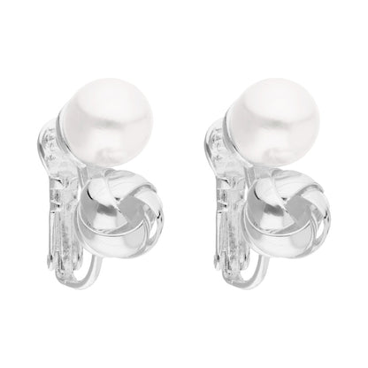 Aretes Napier Color Blanco 17C00627 para Dama