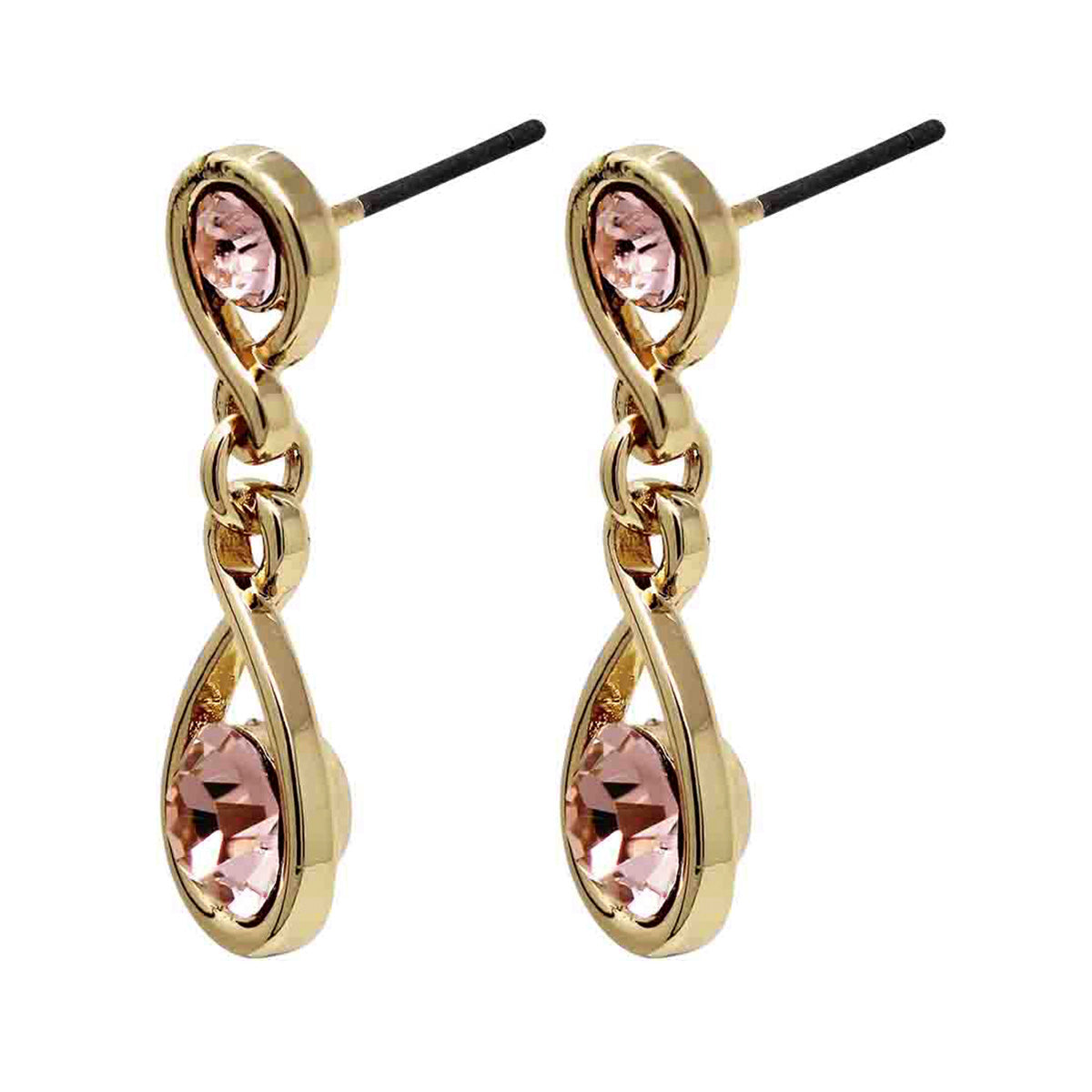 Aretes Napier color dorado NP17E00502