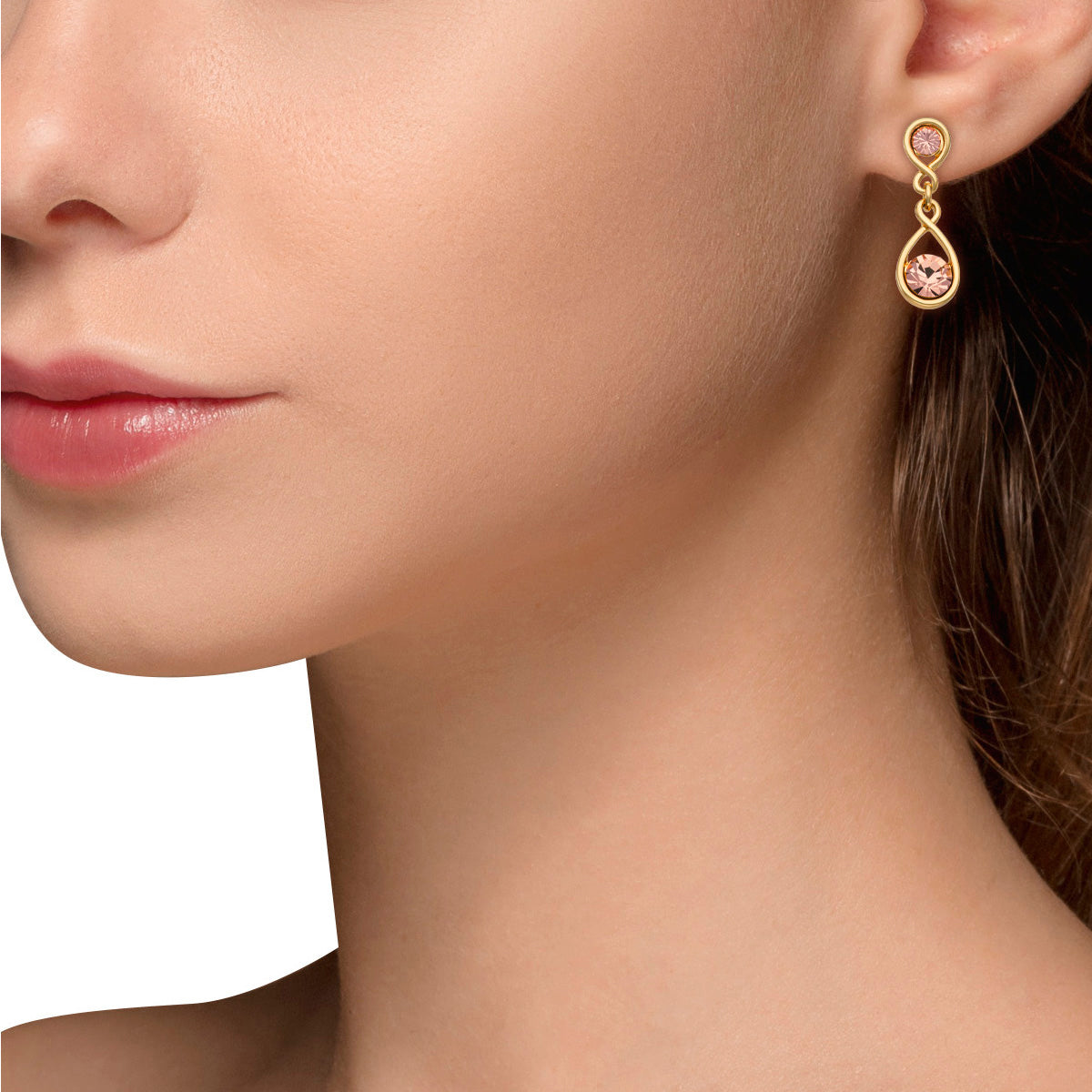 Aretes Napier color dorado NP17E00502
