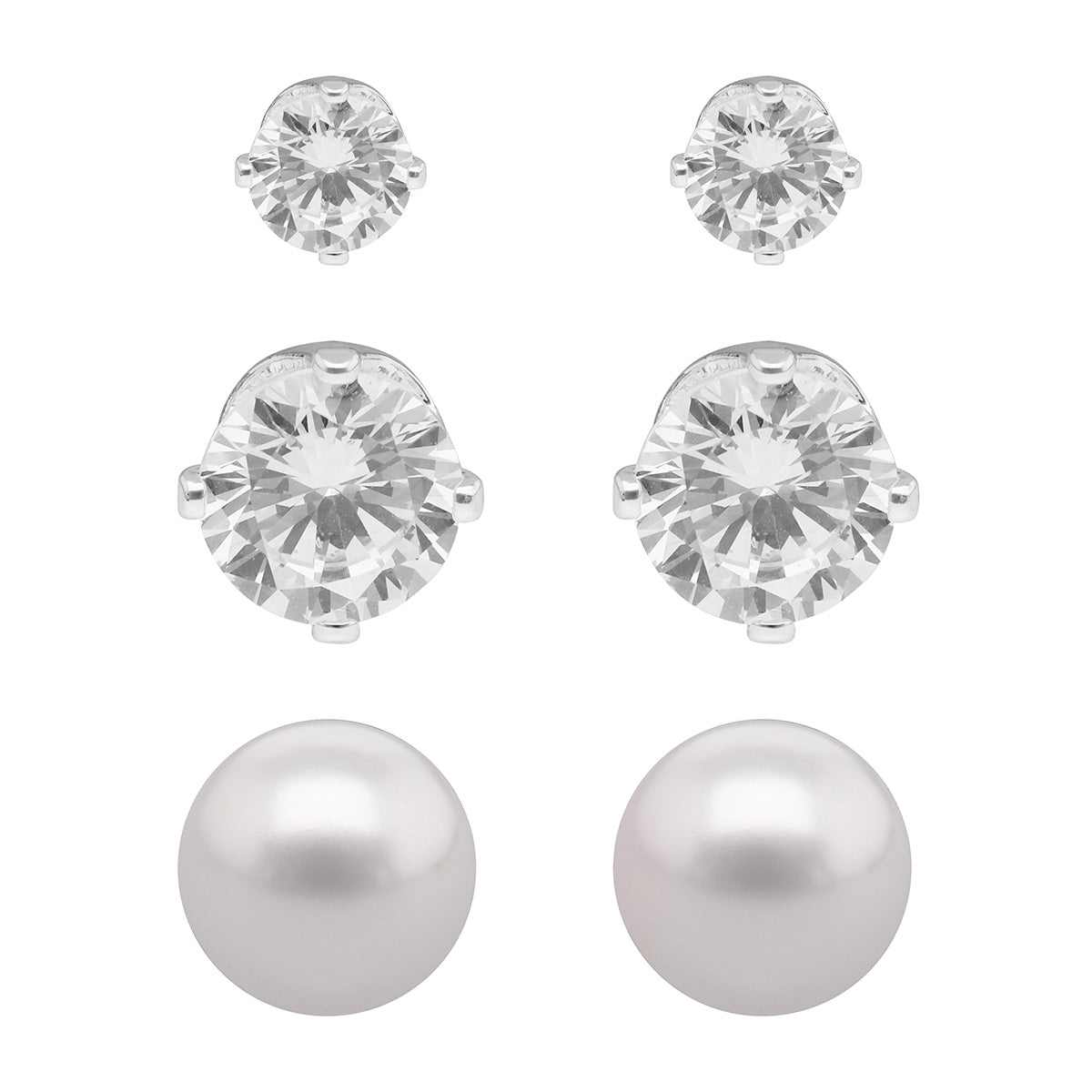 Aretes Napier Color Plateado 17G00225 Para Dama