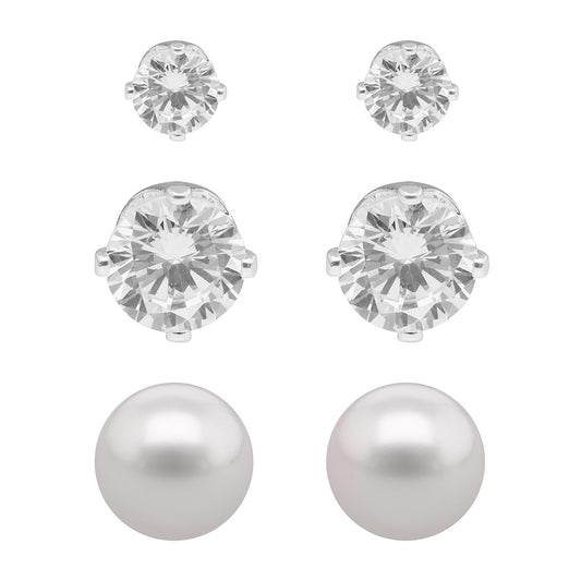 Aretes Napier Color Plateado 17G00225 Para Dama