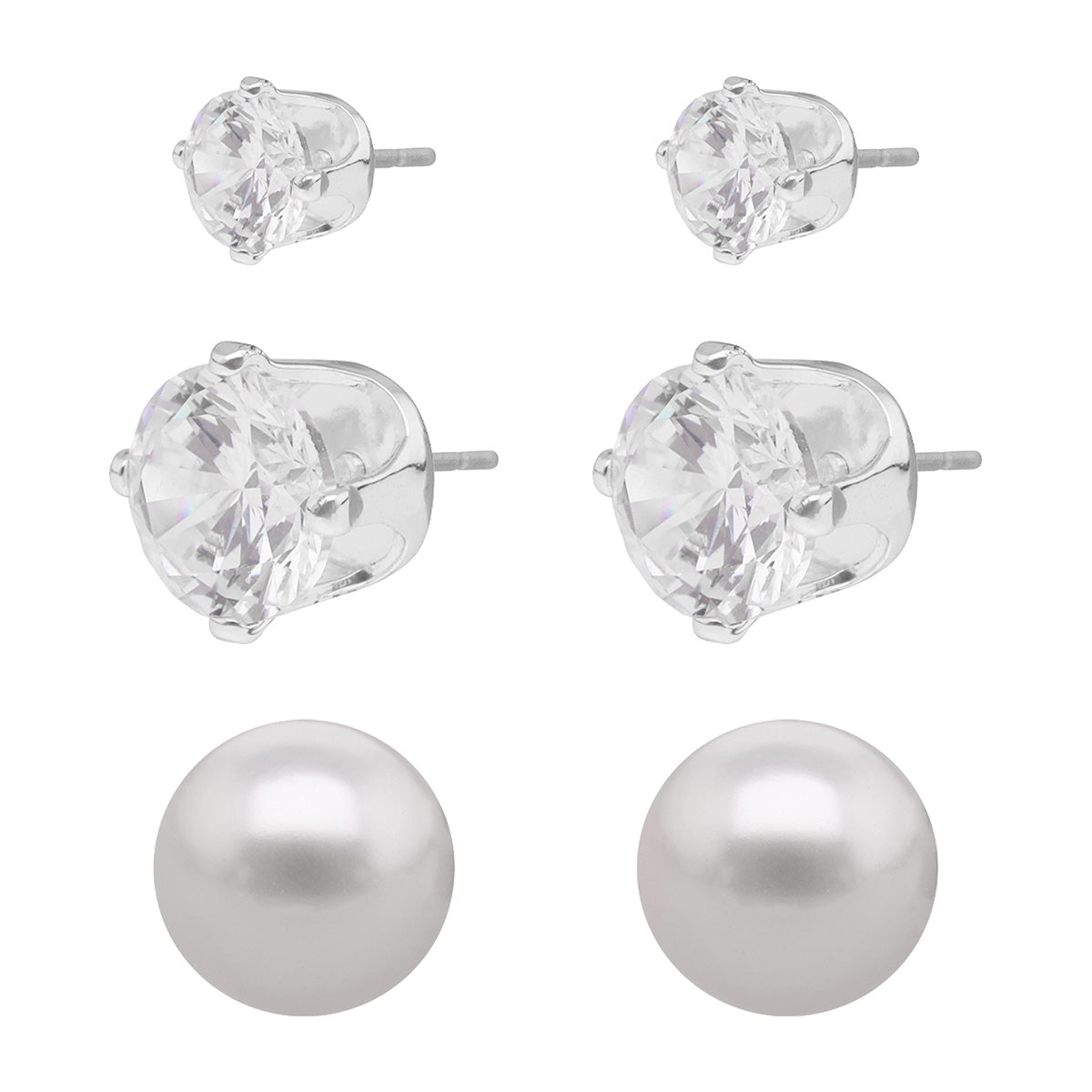 Aretes Napier Color Plateado 17G00225 Para Dama