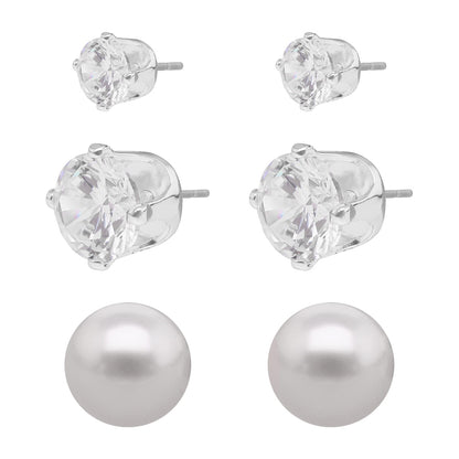 Aretes Napier Color Plateado 17G00225 Para Dama