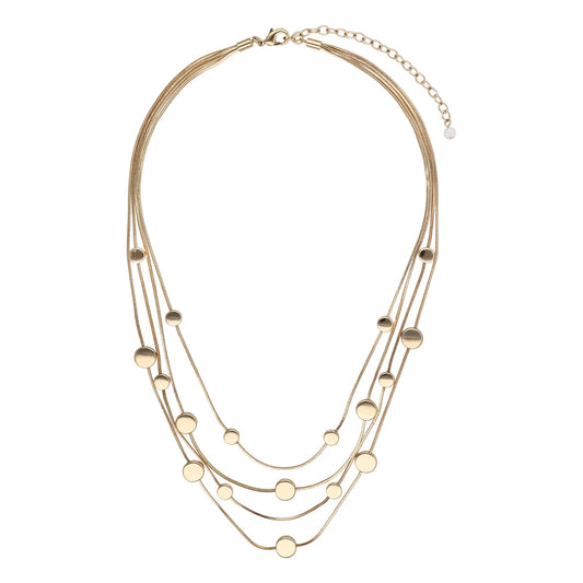 Collar Napier Color Dorado 17G00251 Para Dama