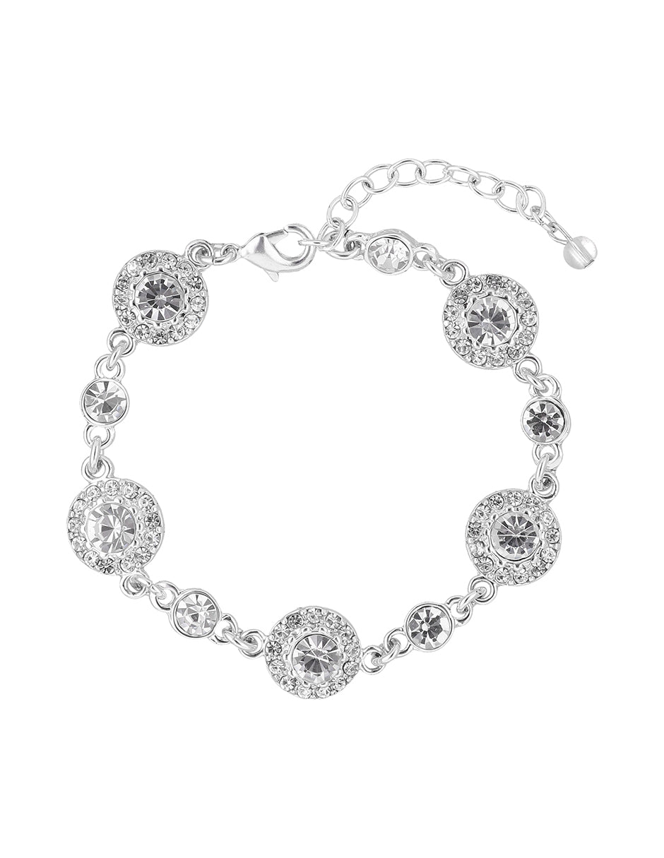 Pulsera Napier Color Plateado 17G00269 Para Dama