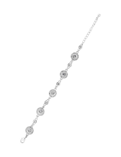 Pulsera Napier Color Plateado 17G00269 Para Dama