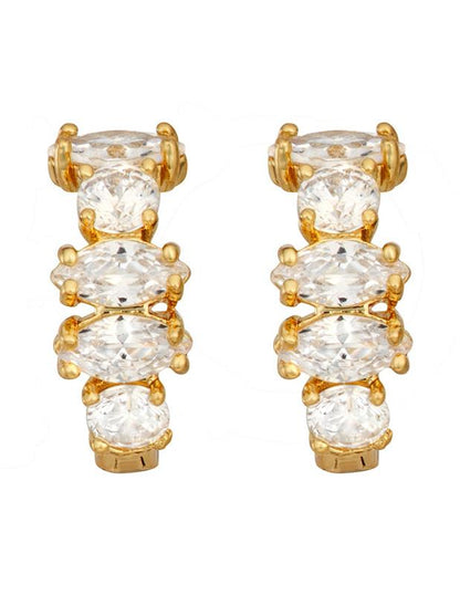 Aretes Napier Color Cristal 17G00271 Para Dama