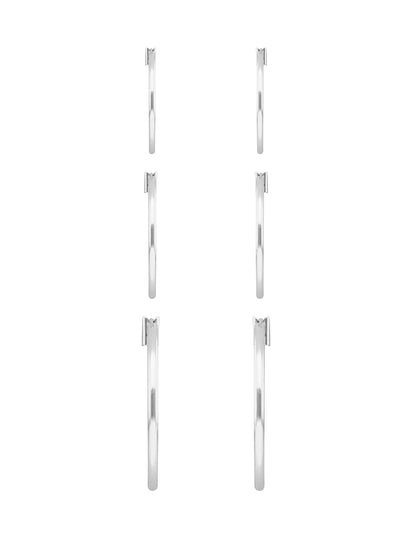 Aretes Napier Color Plateado 17G00304 Para Dama