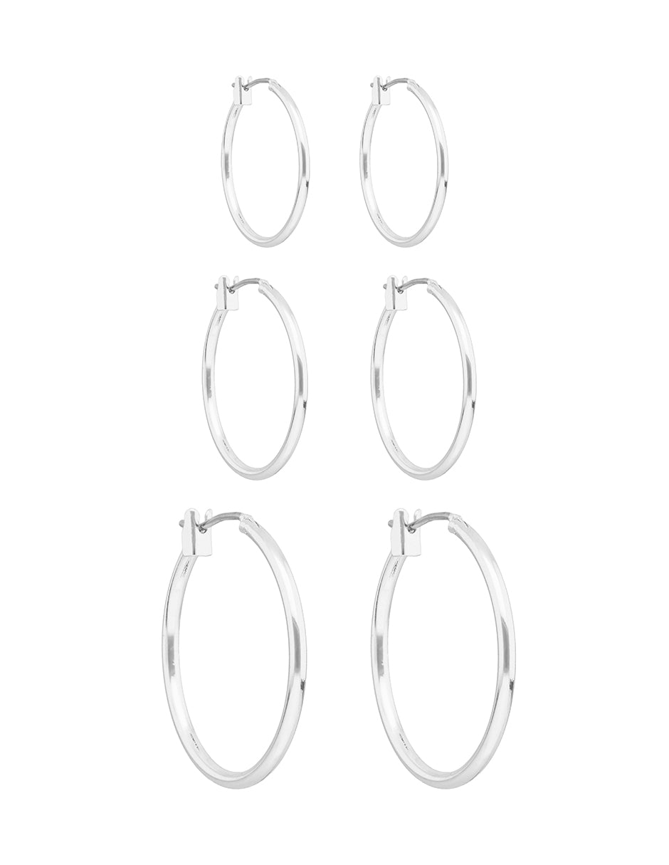 Aretes Napier Color Plateado 17G00304 Para Dama