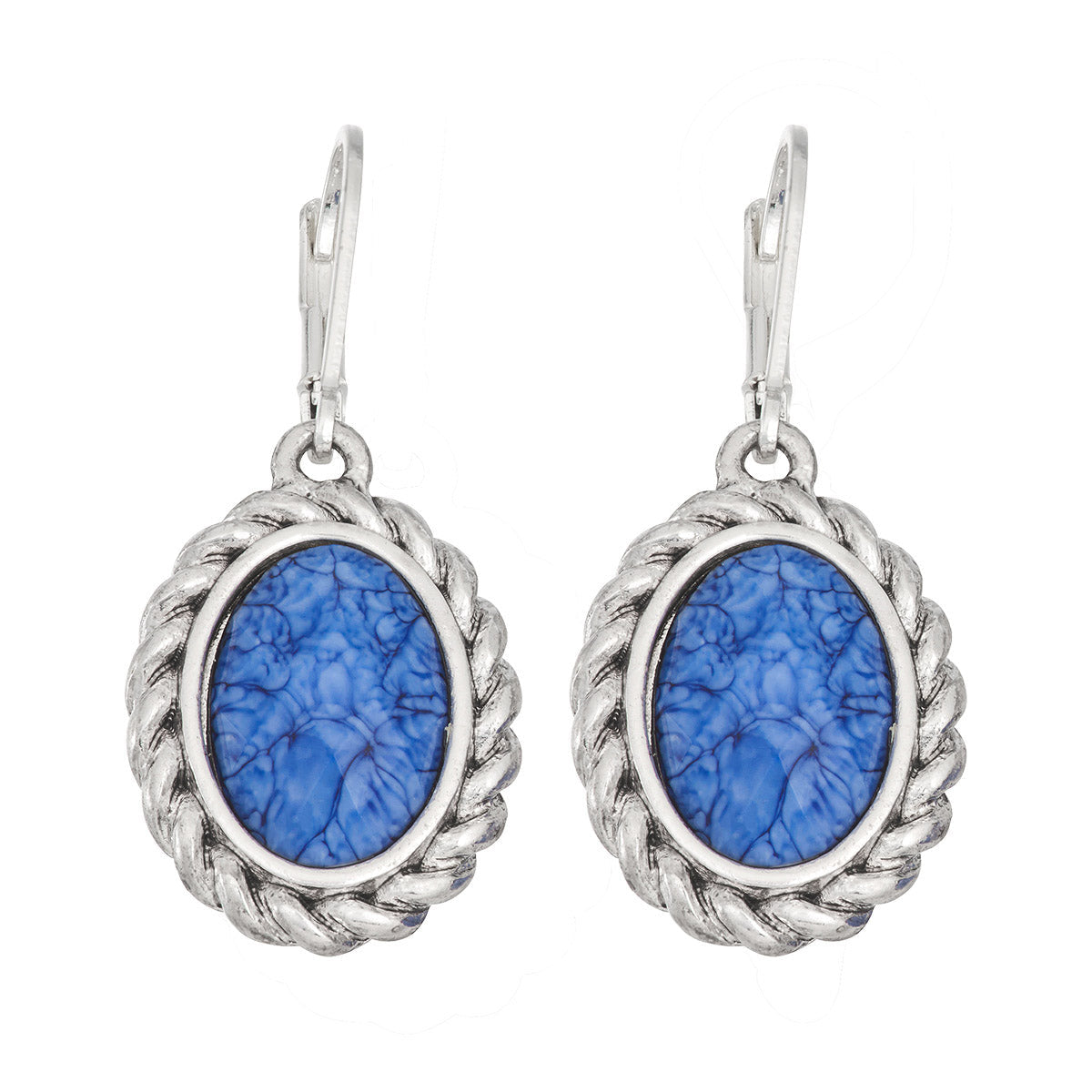 Aretes Napier color plateado 17G01172