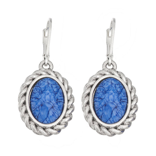 Aretes Napier color plateado 17G01172