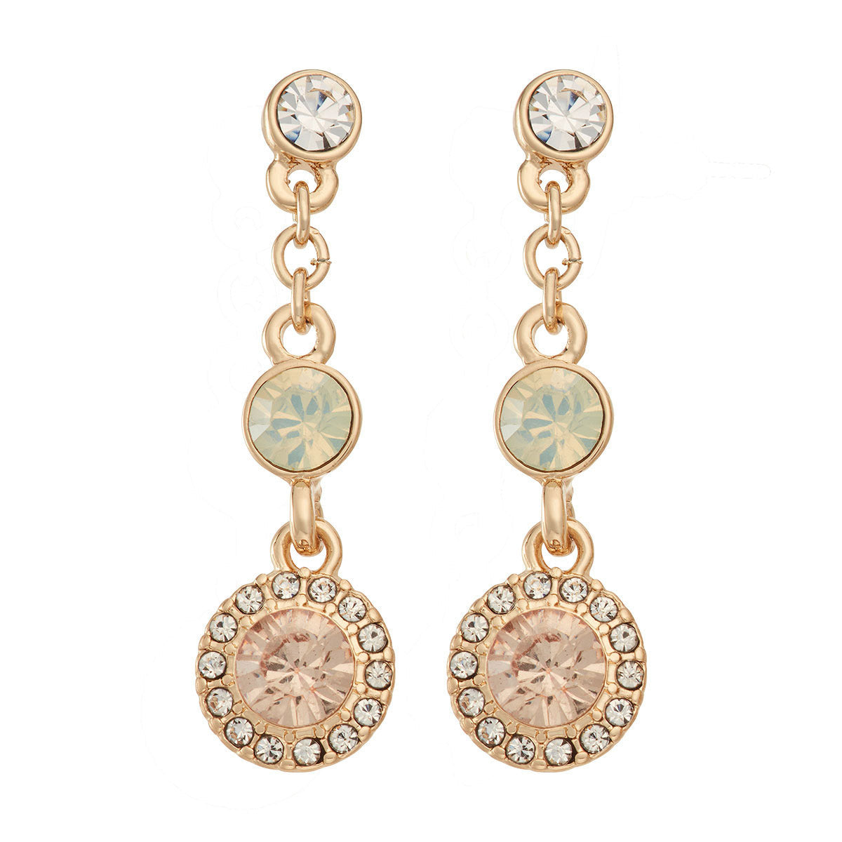 Aretes Napier color dorado 17G01196