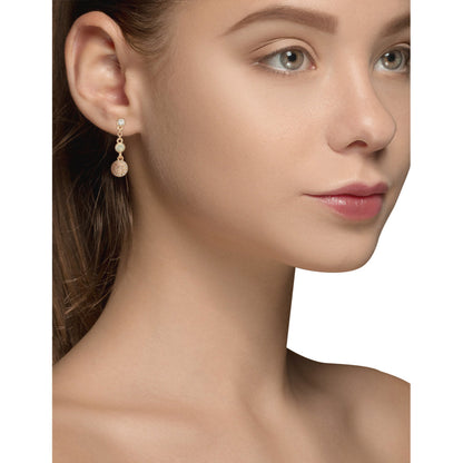 Aretes Napier color dorado 17G01196