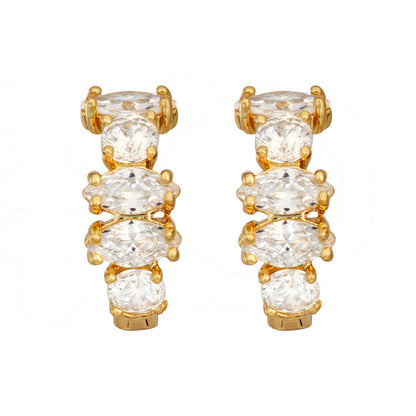 Aretes Napier color dorado 17G01316
