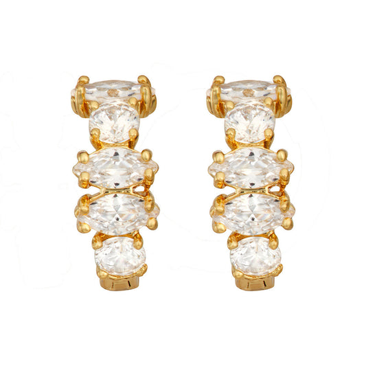 Aretes Napier color dorado 17G01316