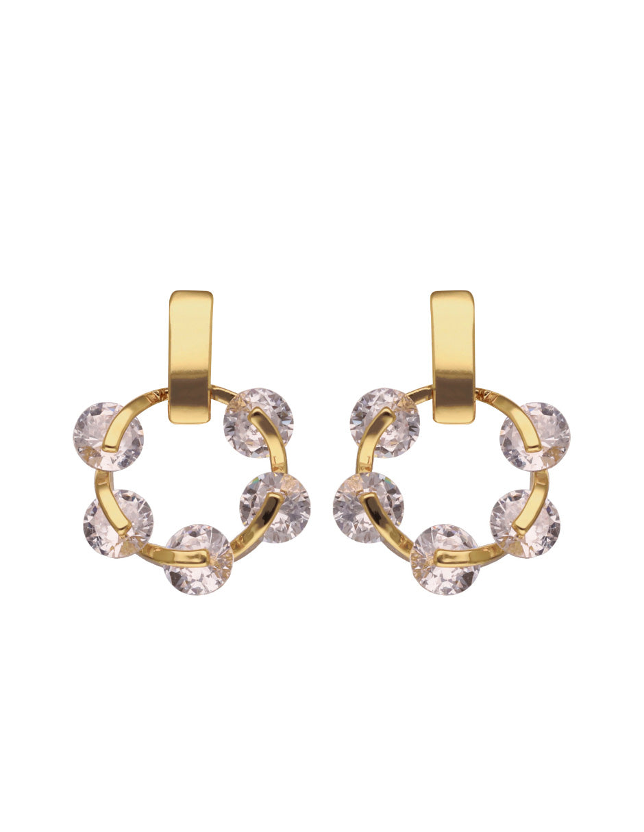 Aretes Napier Color Dorado 17G01603 Para Dama