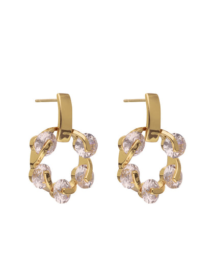 Aretes Napier Color Dorado 17G01603 Para Dama