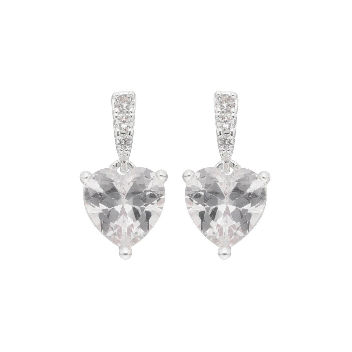 Aretes Napier Color Plateado 17G02911 Para Dama