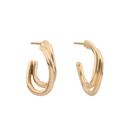 Aretes Napier Color Dorado 17G02997 Para Dama