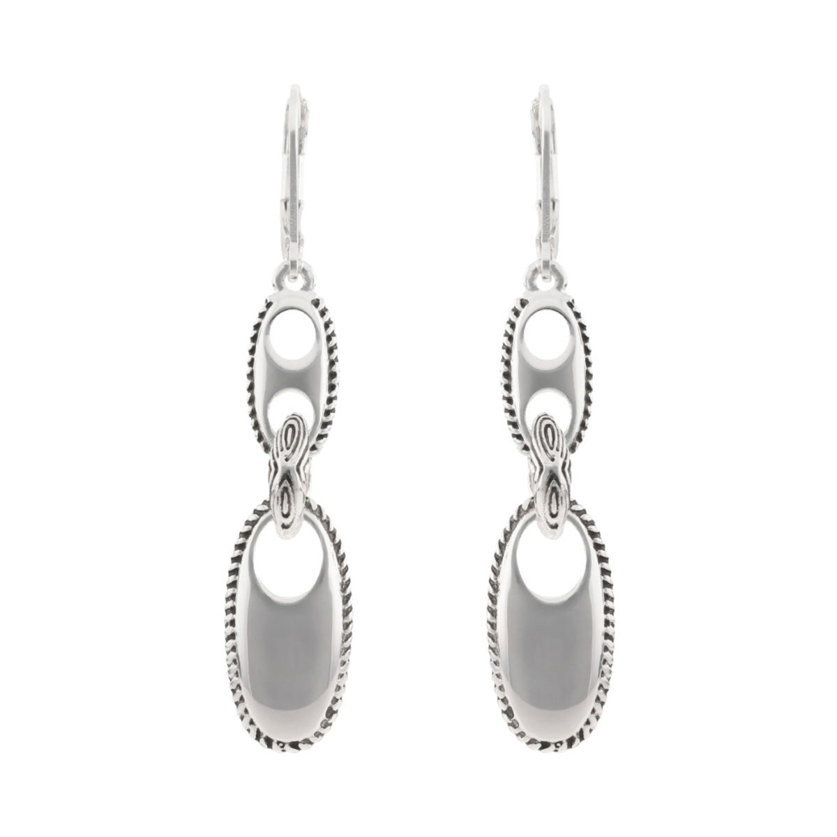 Aretes Napier Color Plateado 17G03107 Para Dama