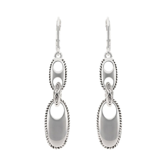 Aretes Napier Color Plateado 17G03107 Para Dama