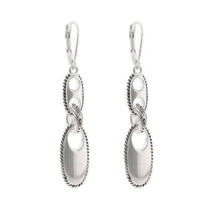Aretes Napier Color Plateado 17G03107 Para Dama