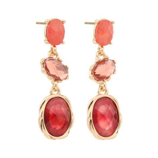 Aretes Napier Color Dorado 17G03143 Para Dama
