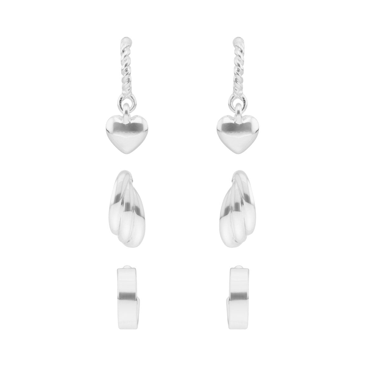 Aretes Napier Color Plateado 17G03167 Para Dama