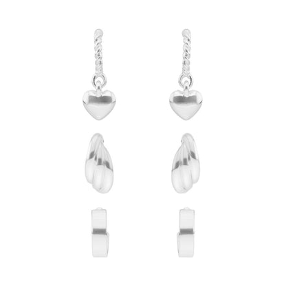 Aretes Napier Color Plateado 17G03167 Para Dama
