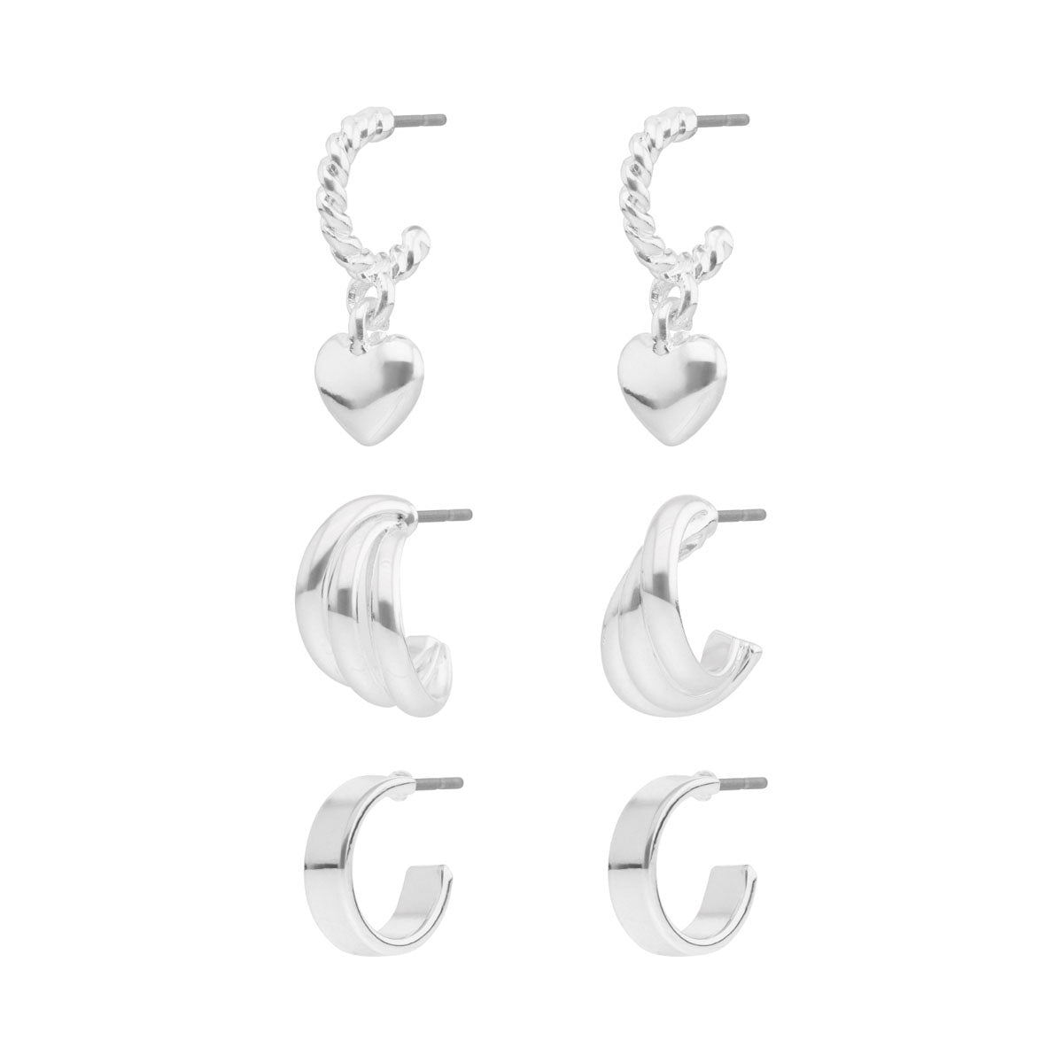 Aretes Napier Color Plateado 17G03167 Para Dama