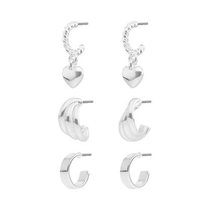 Aretes Napier Color Plateado 17G03167 Para Dama